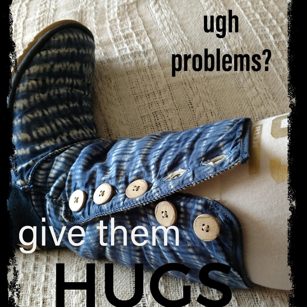 Hugs boot covers that completely transform